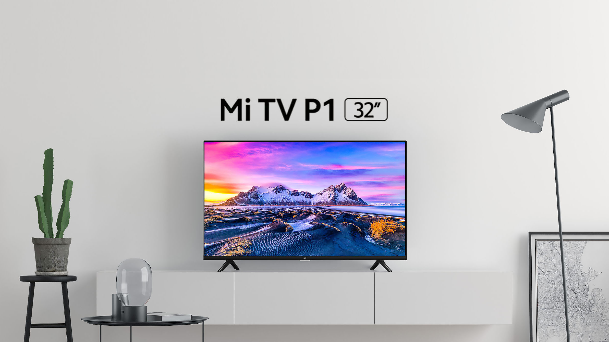 XIAOMI Mi TV P1 32 Android TV สมาร์ททีวี ทีวี ขนาด 32 นิ้ว รุ่น Mi TV P1 32" รุ่น L32M6-6ARG