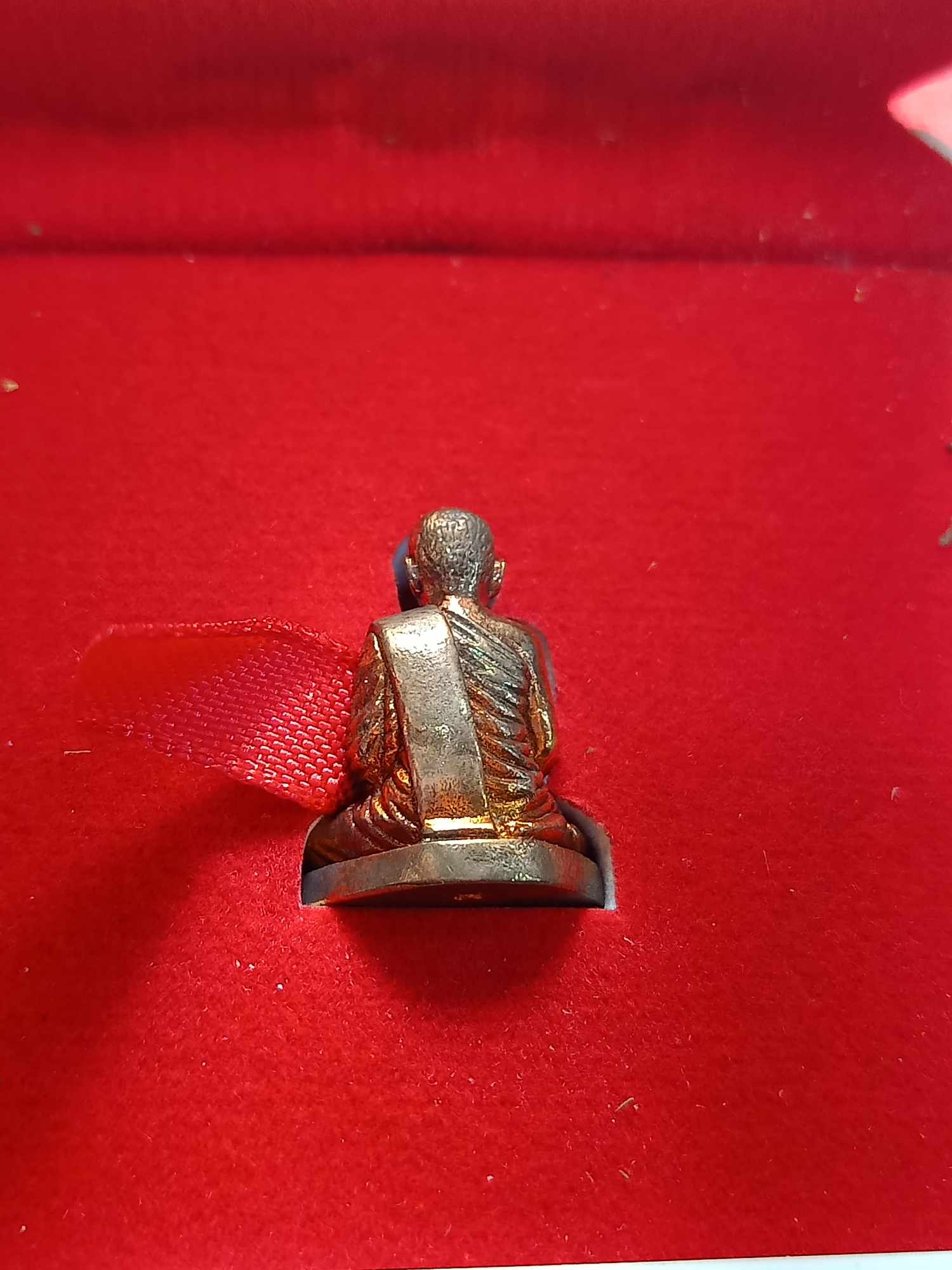 รูปหล่อสมเด็จพระญาณสังวร สมเด็จพระสังฆราช วัดบวร กทม. พร้อมกล่อง (SKU-03941)