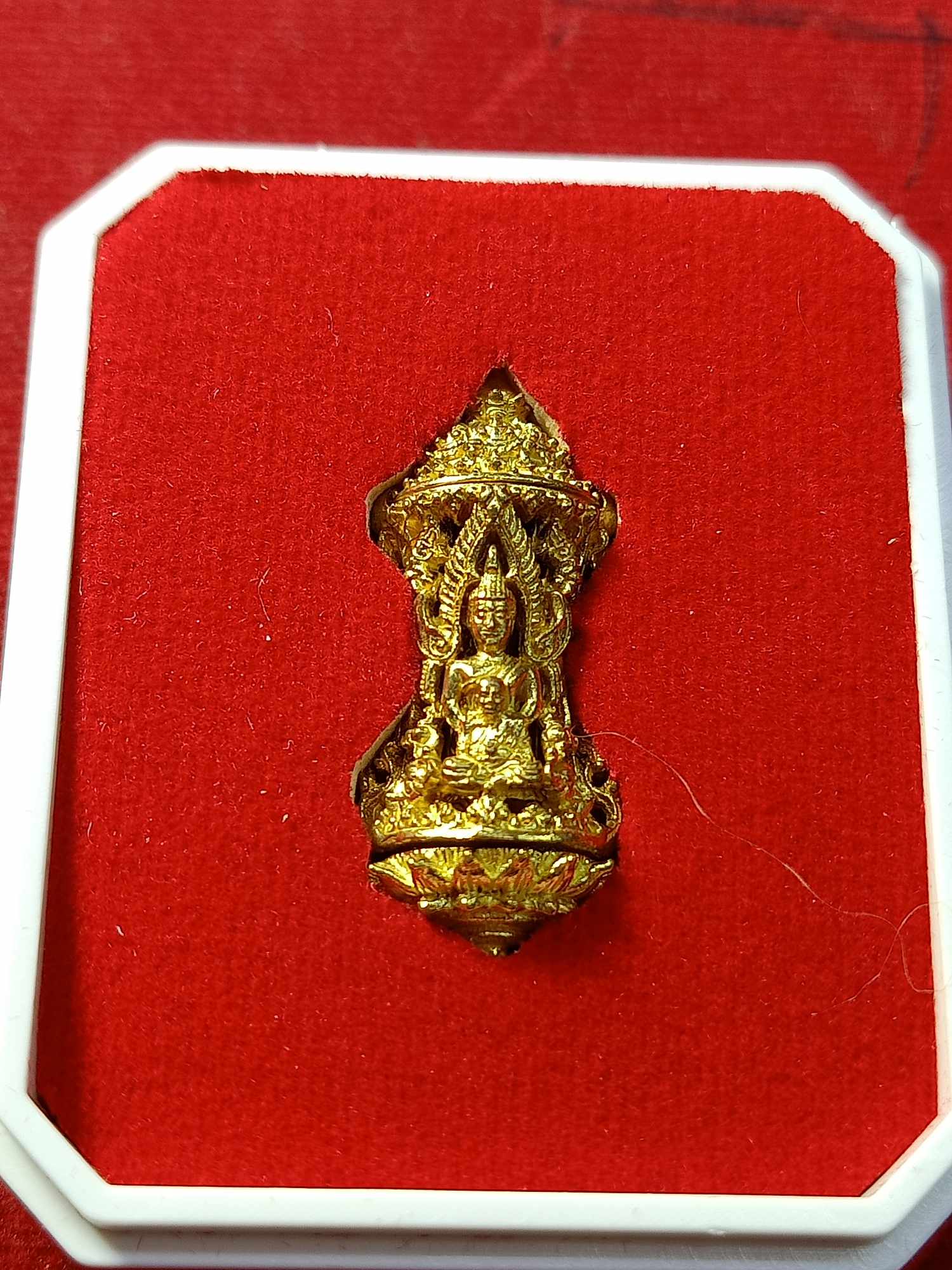 ตะกรุด รุ่นนักรบไทย อาจารย์ปกรณ์ วัดถ้ำผาแด่น จ.สกลนคร พร้อมกล่อง (SKU-03236)