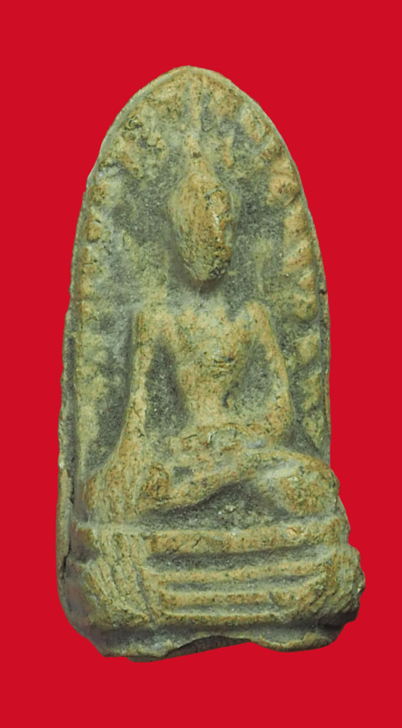*33947 พระรอด เนื้อดิน เก่า ไม่ทราบที่และปีสร้าง 3