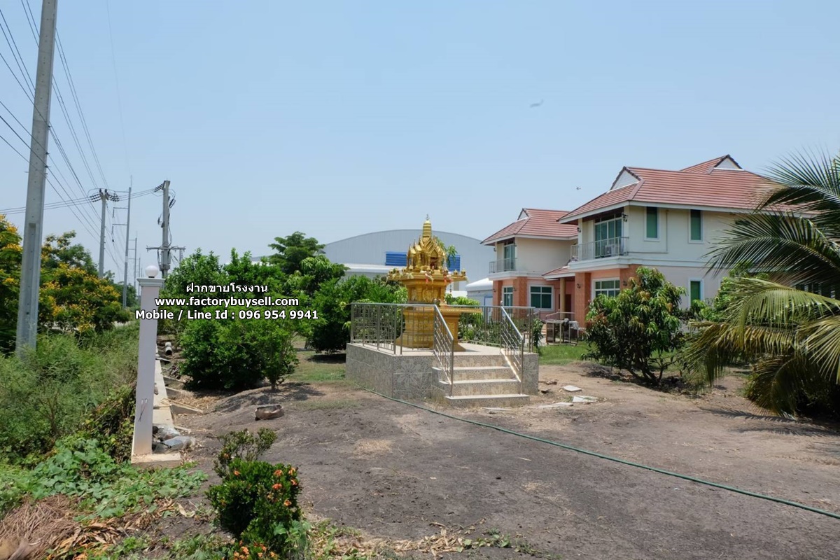 ขายโกดัง พร้อมสิ่งปลูกสร้าง 2,391 ตรม. ที่ดิน 4-3-26 ไร่ ทางหลวงแผ่นดินหมายเลข 3422 (ลาดบัวหลวง-สองพี่น้อง) ตำบล บัวปากท่า อำเภอบางเลน นครปฐม 73130