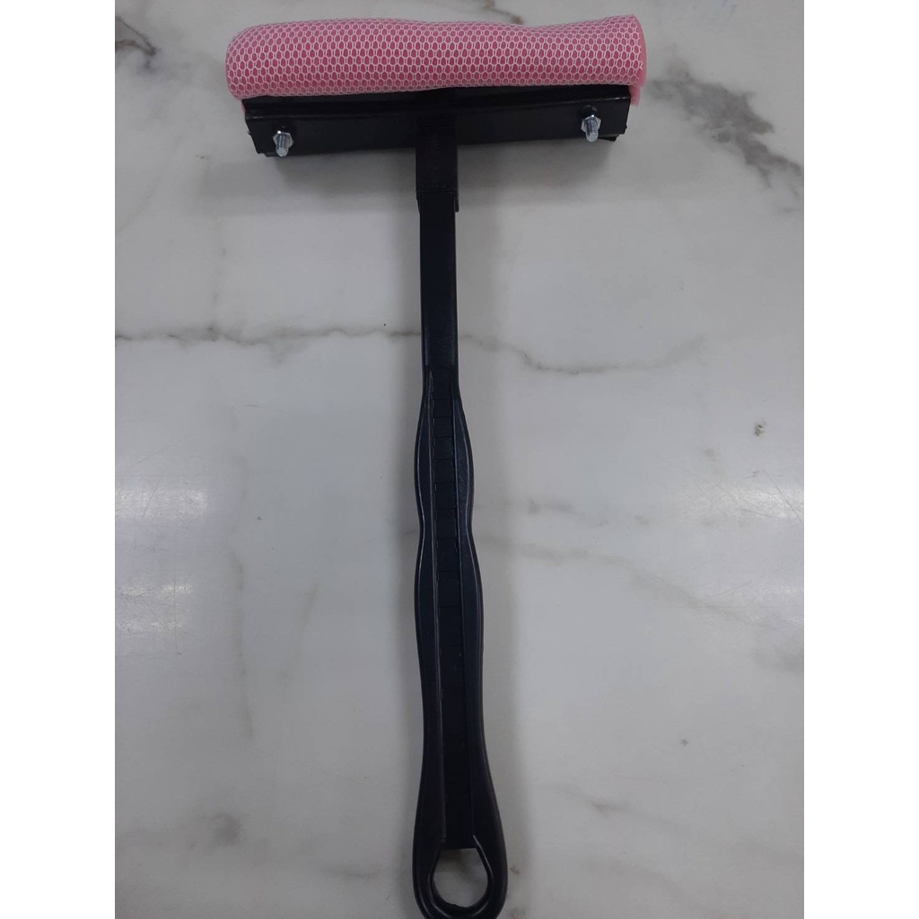 ไม้เช็ดกระจก ด้าม PVC. 8" ร้านขายส่ง ไม้เช็ดกระจกรถยนต์ (ราคารวมแวท) ทําความสะอาด ที่เช็ดกระจก 2 ด้าน {2301704901}
