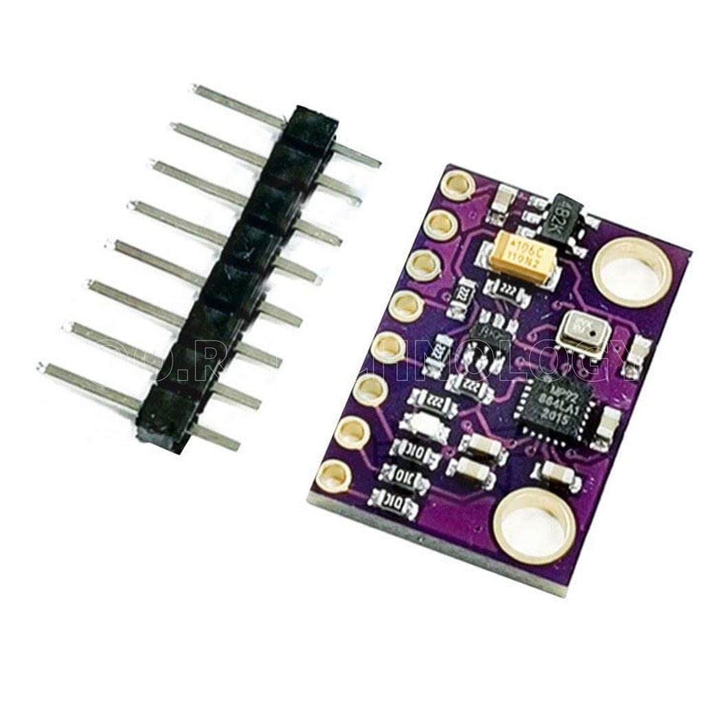 (1ชิ้น) AH258 โมดูล วัดความเร่ง ไจโร GY-91 MPU9250 + BMP280 10DOF Acceleration Gyro 9-Axis Sensor Module