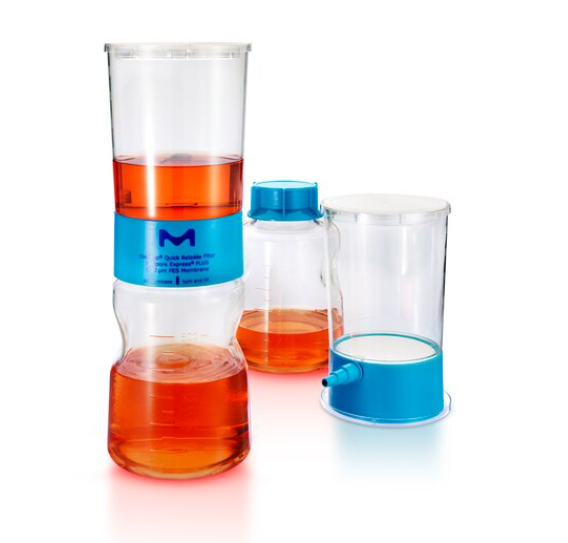 S2GPU05RE Stericup Quick Release-GP Sterile Vacuum Filtration 0.22 um PES 500 ml