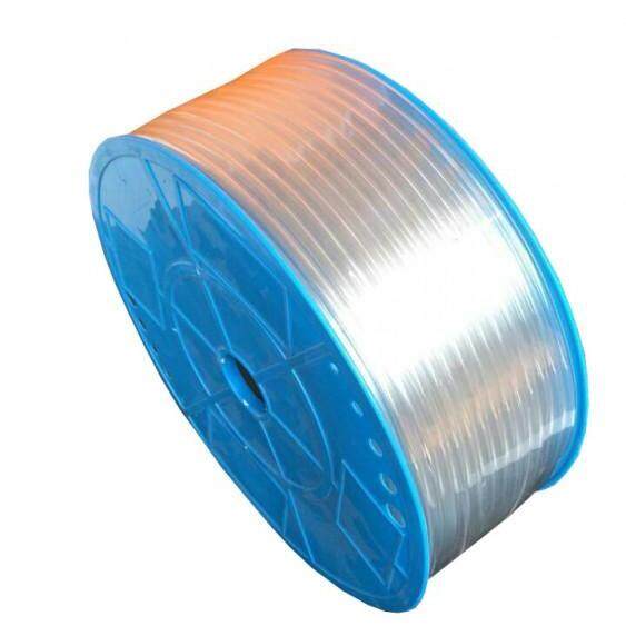 ท่อลมโพลี่ยูรีเทน สายลมลมโพลี่ยูรีเทน pneumatic tube ขนาด(1/4") 2 หุน ความยาว 5 เมตร