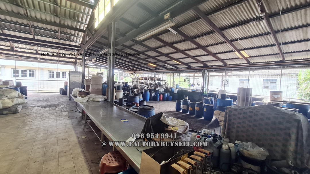ขายโรงงาน 10 ไร่ มีใบ รง.4 กระทุ่มแบน สมุทรสาคร Factory for sale 10 rai, has factory certificate 4 Krathum Baen District. Samut Sakhon Province