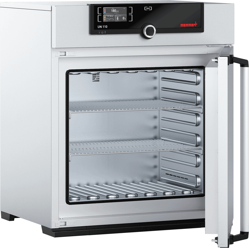 ตู้อบลมร้อน (Hot air oven) รุ่น UN110, แบบไม่มีพัดลม,ขนาดความจุ 108 ลิตร, ยี่ห้อ Memmert UN110