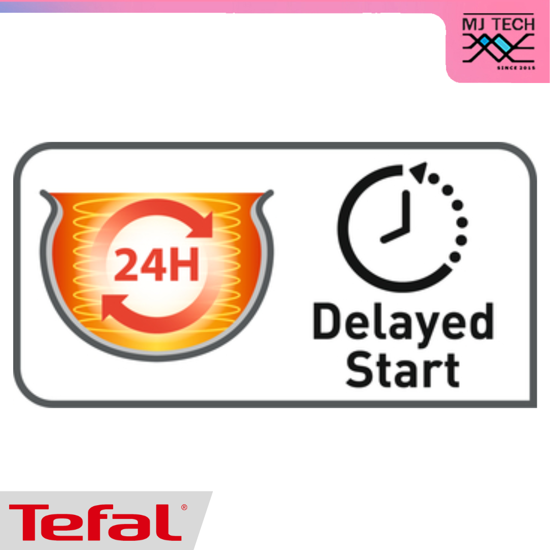 Tefal หม้อหุงข้าวดิจิตอล รุ่น RK6011 ความจุ 0.7 ลิตร รับประกัน 2 ปี