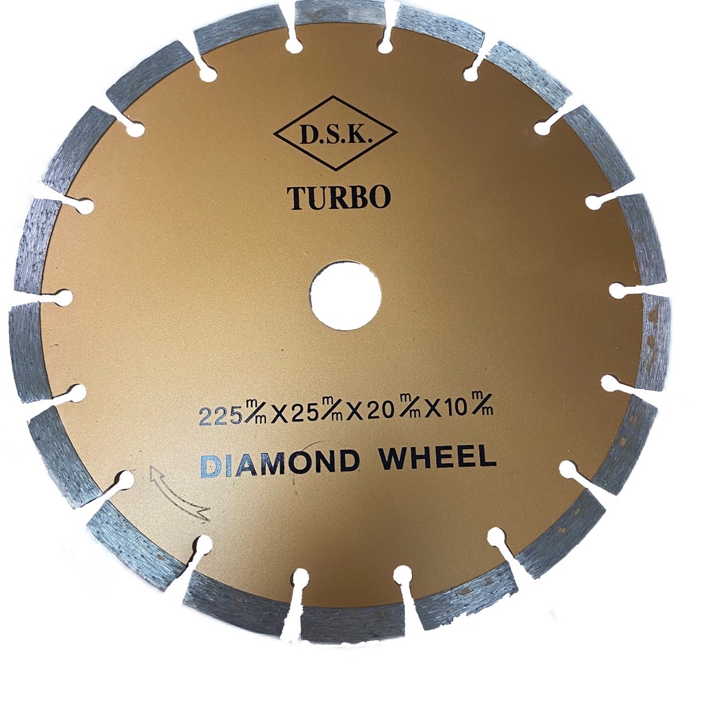 ใบเพชรตัดหินแกรนิต ขนาด 9" ตัดหินอ่อน เซรามิก คอนกรีต กระเบื้อง