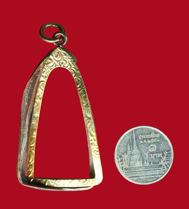 *31192 กรอบสำหรับใส่พระเครื่อง แบบหน้าหลักประกบ ไม่มีพลาสติก 16