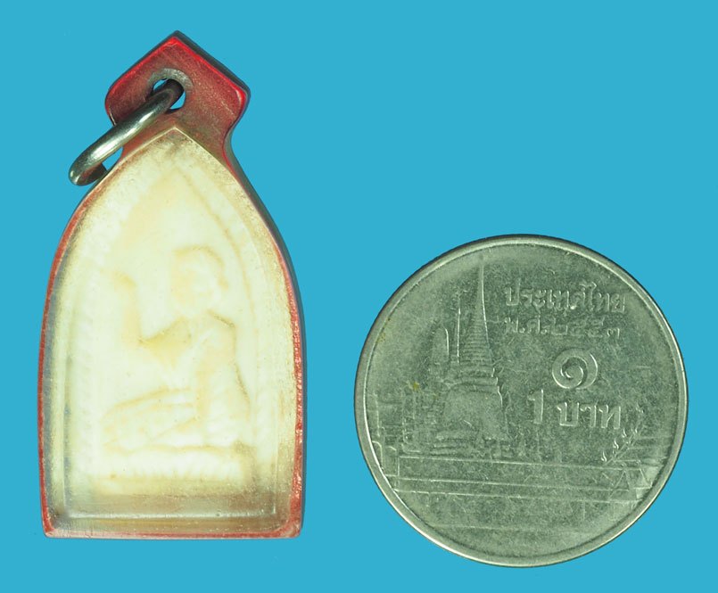 ขายแล้ว*38735 นางกวักแกะ หลวงพ่อกวย วัดโฆษิตราราม ชัยนาท เลี่ยมพลาสติกเดิมจากวัด 27