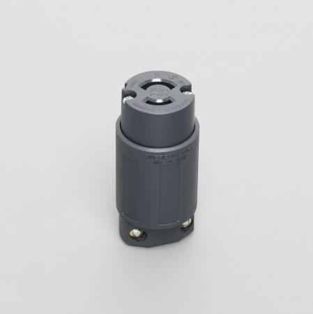 AMERICAN DENKI 2224N 2-Pole 2-Wire 20A 250V Connector Body (Nylon Housing) IP65