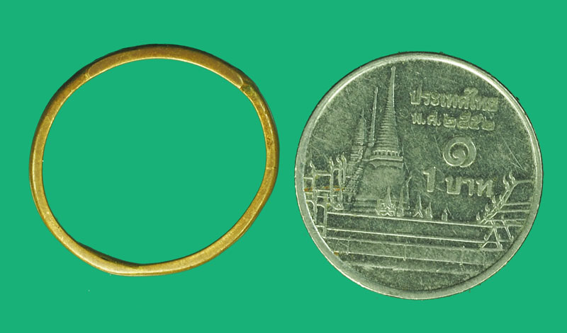 ขายแล้ว*35570 แหวนลงยา จงทำดี หลวงพ่อจง วัดหน้าต่างนอก อยุธยา 12