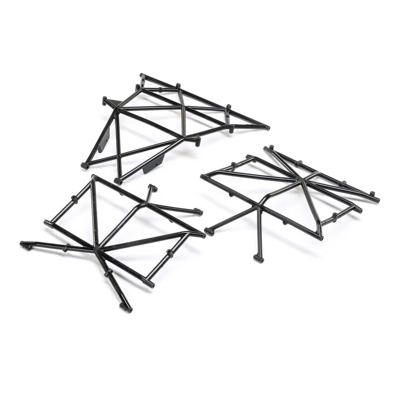 LOS230125 Cage Front & Roof: 1/10 Baja Rey 2.0