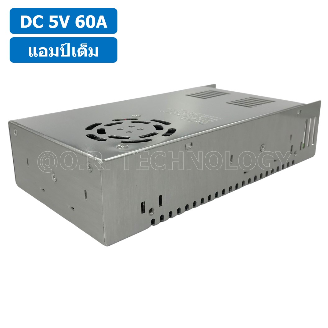 (1ชิ้น) S-300-5 5VDC 60A สวิตชิ่งเพาเวอร์ซัพพลาย แหล่งจ่ายไฟ ตัวแปลงไฟ Switching Power Supply แอมเต็ม