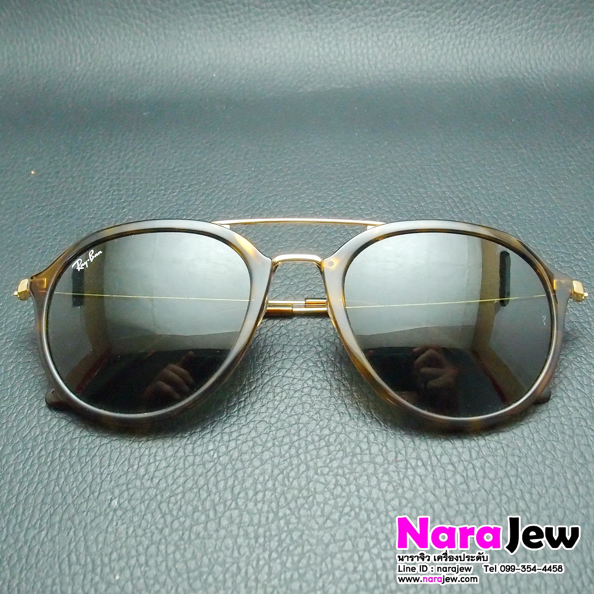 Rayban แว่นกันแดด รุ่น RB4253 กรอบ HAVANA ของแท้จาก shop หลุดจำนำ