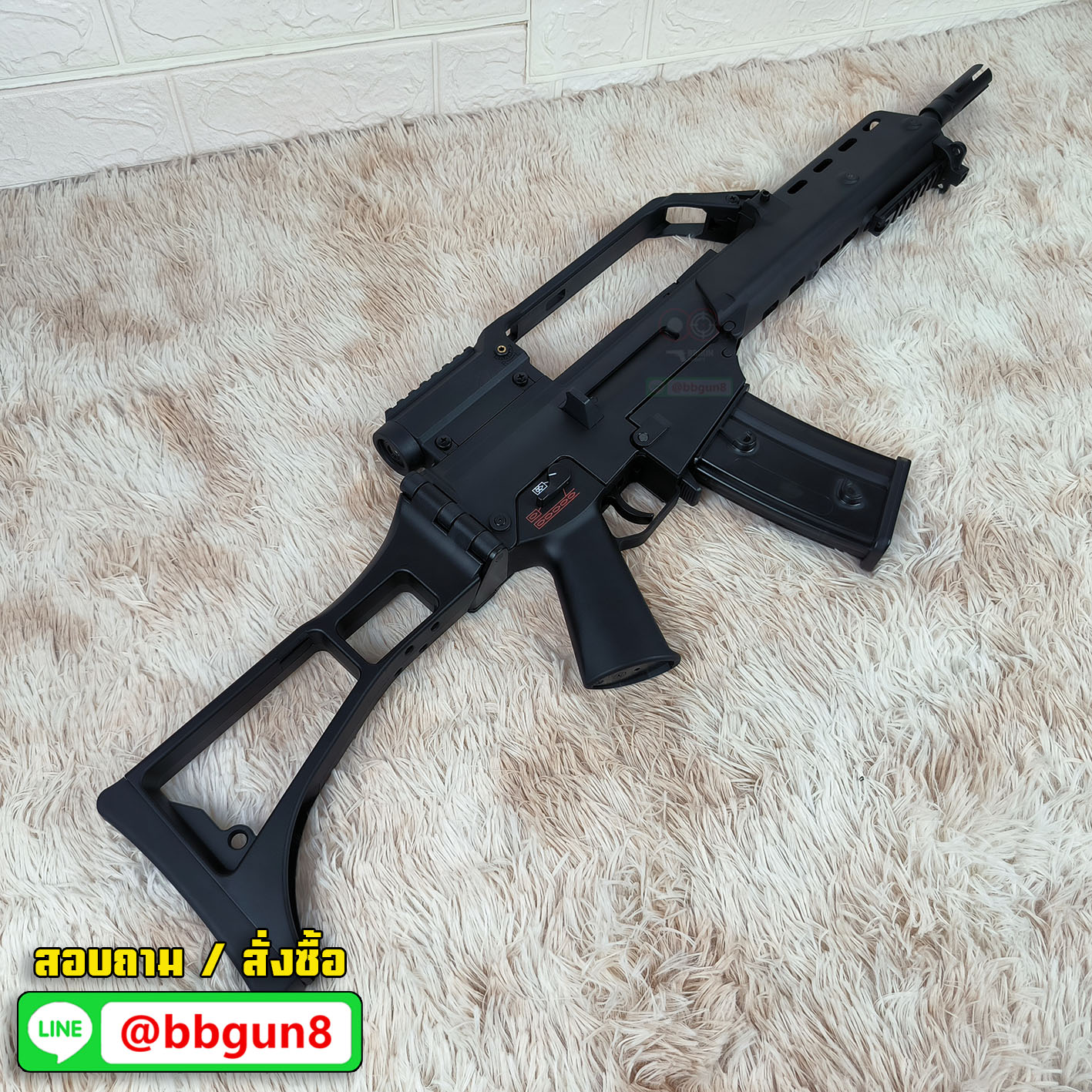 บีบีกันไฟฟ้า G36K Scope 3x - Golden Eagle 6683 (แถมแบตเตอรี่ เครื่องชาร์จ ลูกกระสุนพร้อมเล่น)