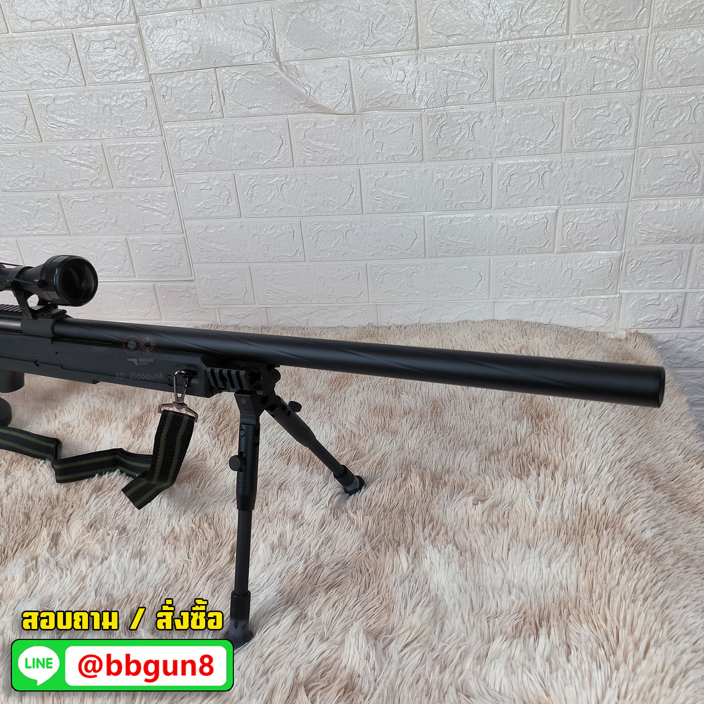 WELL MB05 AWM APS2 Upgraded Version Sniper Rifle (Black) ครบเซตพร้อมเล่น