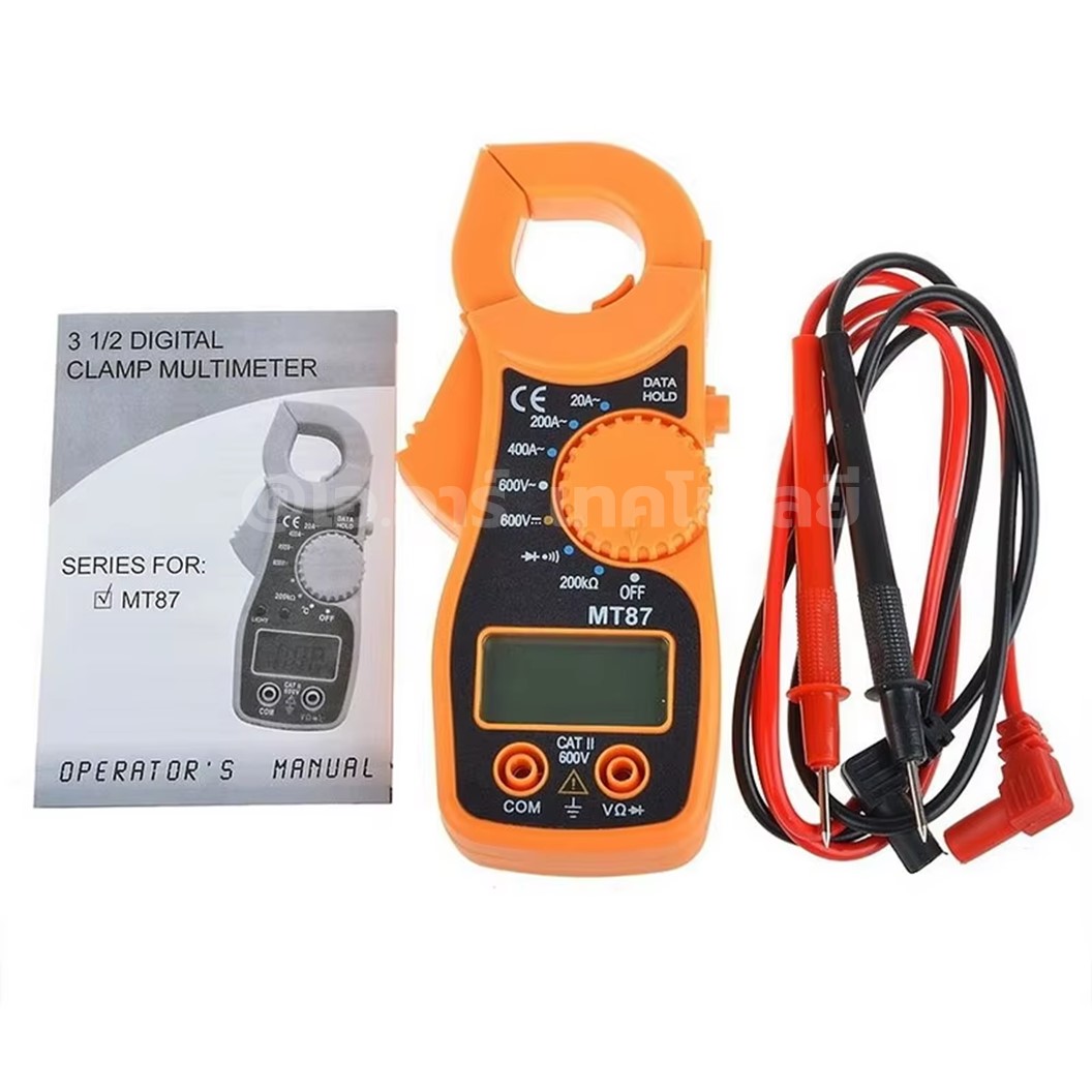 มัลติมิเตอร์ MT-87/DT-830B โวลต์มิเตอร์ Digital Multimeter Volt meter MT87/DT830B voltmeter เครื่องวัดแรงดันไฟฟ้า ดิจิตอลมัลติมิเตอร์ **ไม่รวมถ่าน