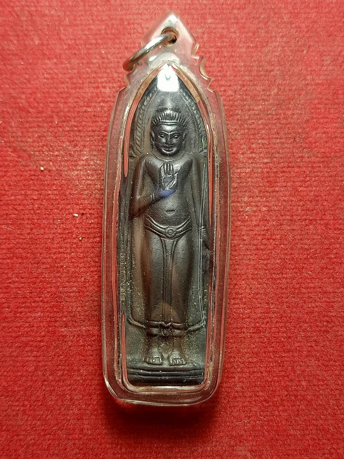 พระร่วงหลังรางปืน เสด็จ 16 หลวงพ่อเกษมปลุกเสก (SKU-09347)
