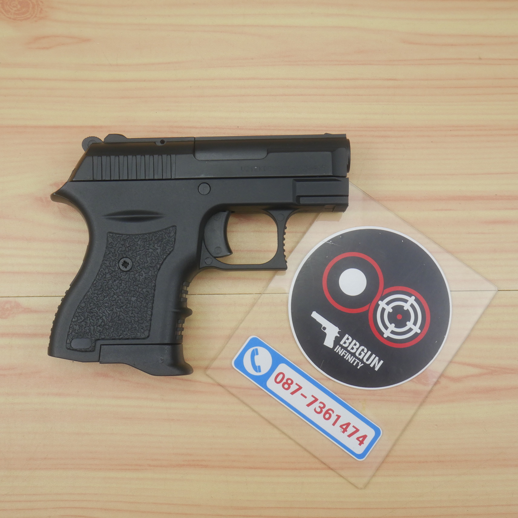 แบลงค์กัน EKOL BOTAN BLACK สีดำ 9 mm P.A.K. Blank gun (แถมกล่องใส่ปืน)