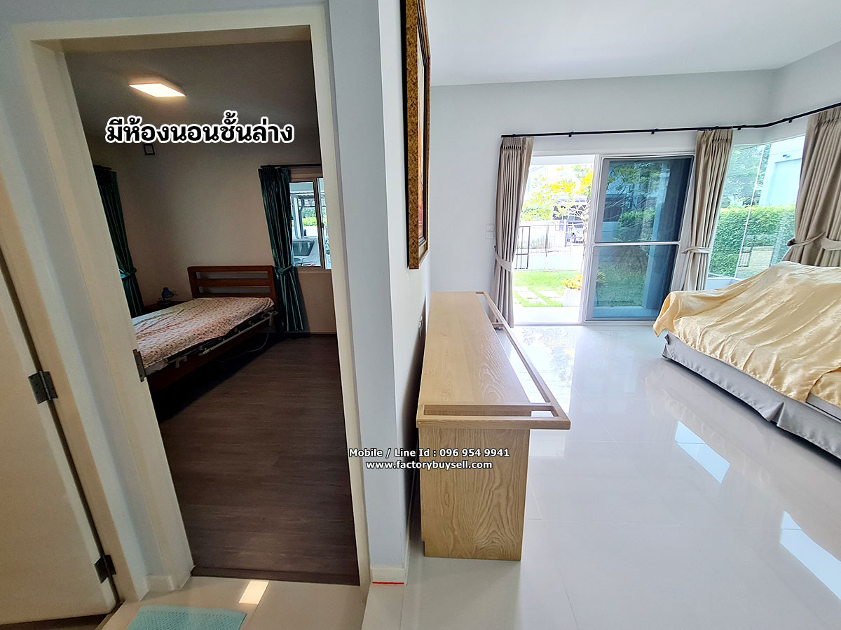 หมู่บ้านชัยพฤกษ์ รามอินทรา-จตุโชติ มีห้องนอนผู้ใหญ่ชั้นล่าง