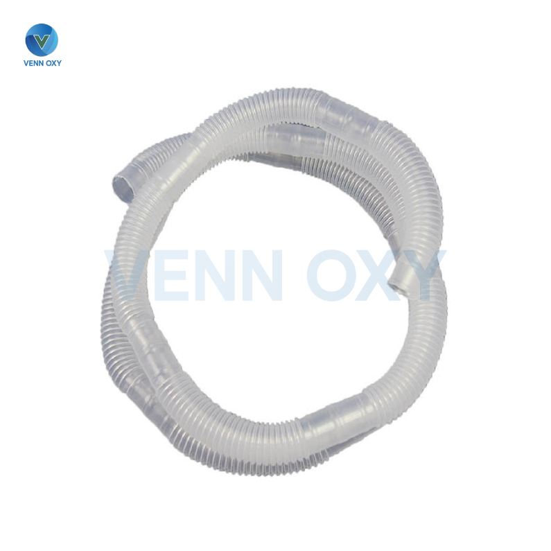 ท่องคอลลูเกต 1.8 m (ท่องวงช้าง) สำหรับต่อกระปุกปรับ % ความชื้นผู้ป่วยเจาะคอ