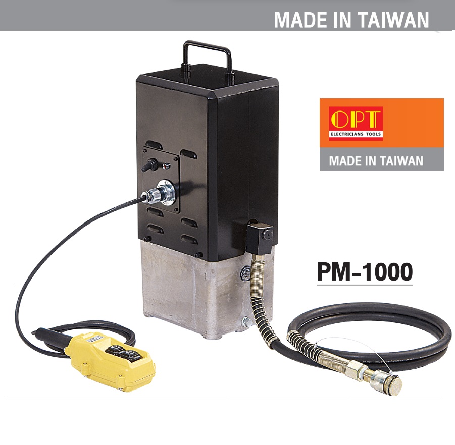 "OPT" TP-630H/HS700 คีมย้ำหางปลาไฮดรอลิค (แบบหกเหลี่ยม)