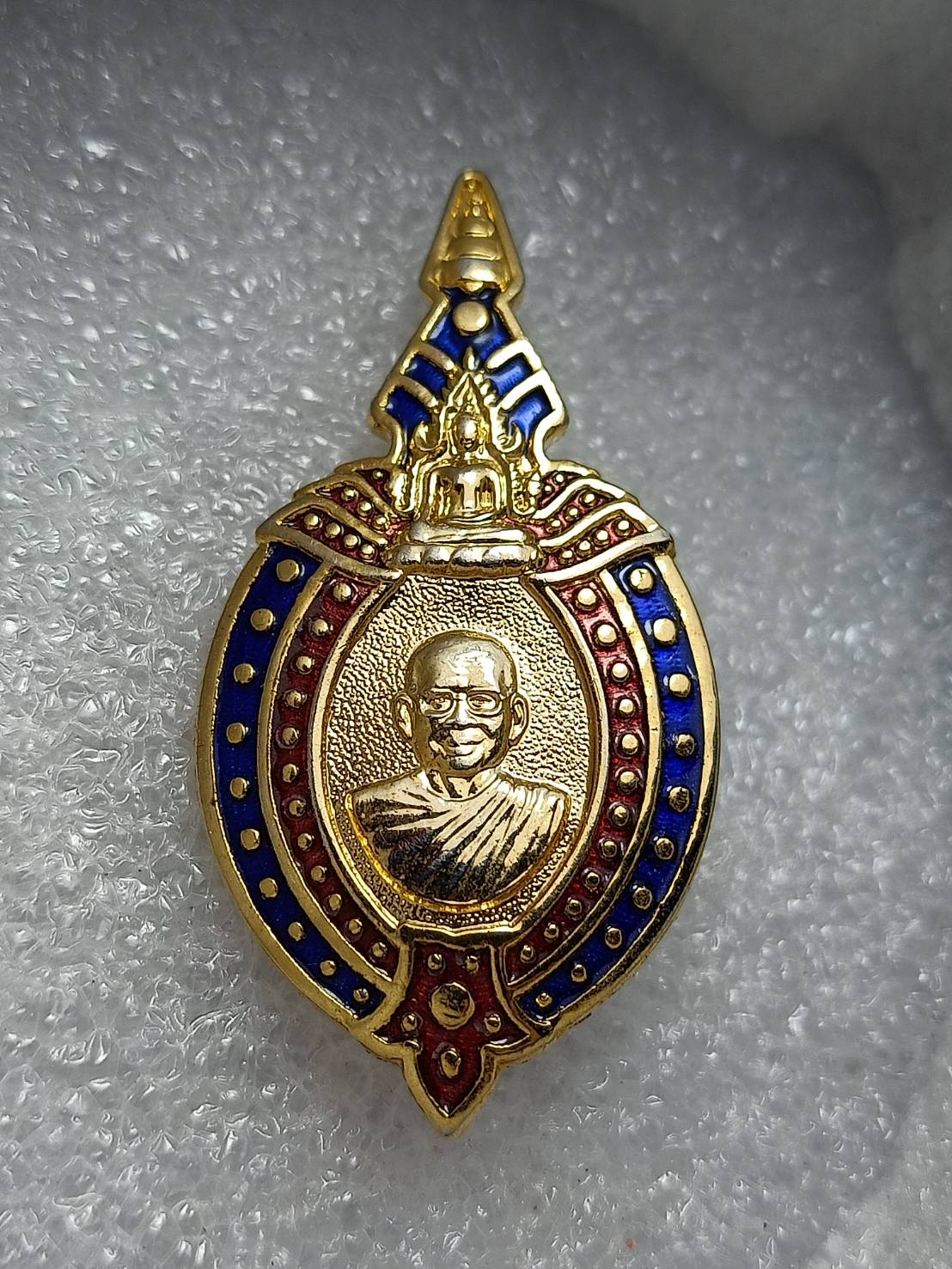 เข็มกลัดหลวงพ่อฤาษีลิงดำ พระราชพรหมยาน วัดท่าซุง จ.อุทัยธานี (SKU-11130)