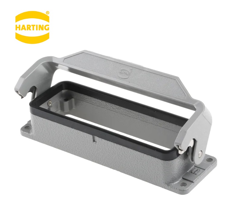 09300240307 HARTING Bulkhead hosing 24P 1Lever ,Han B Heavy Duty Power Connector