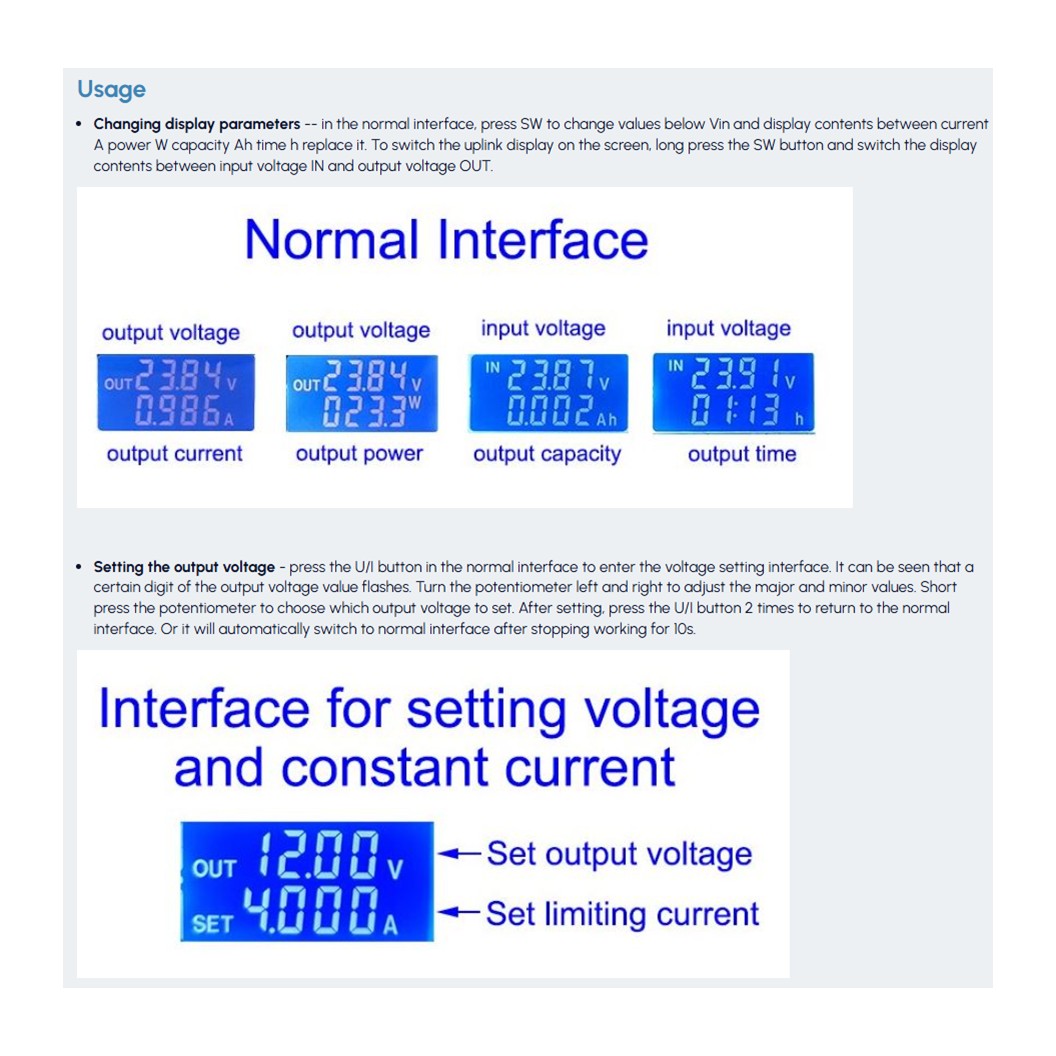 ZK-5KX โมดูลปรับ เพิ่ม-ลด แรงดันไฟฟ้า Step Up-Step Down DC Buck Boost Converter 6-30V to 0.6-30V 5A 80W โมดูลแปลงไฟ ตัวปรับเพิ่ม-ลดแรงดันไฟ Stabilized Regulator Module