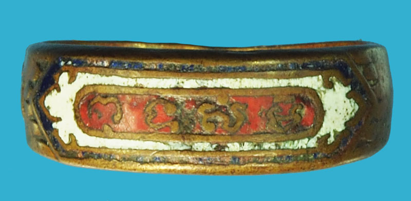 *37621 แหวนยันต์ลงยา หลวงพ่อจง วัดหน้าต่างนอก อยุธยา 12