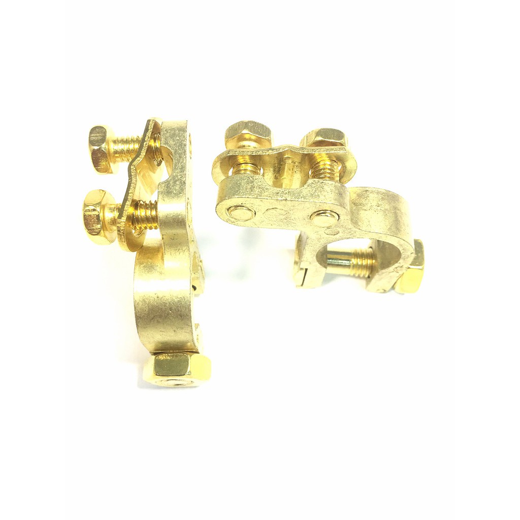 ขั้วแบตเตอรี่ เหล็กชุบนิเกิ้ล +/- Eagle One (ขายส่ง)(ราคารวมแวท)ขั้วแบต ขั้วแบตเตอรี่ทองเหลือง ขั้วบวก ขั้วลบ ขั้วแบตเตอรี่รถยนต์