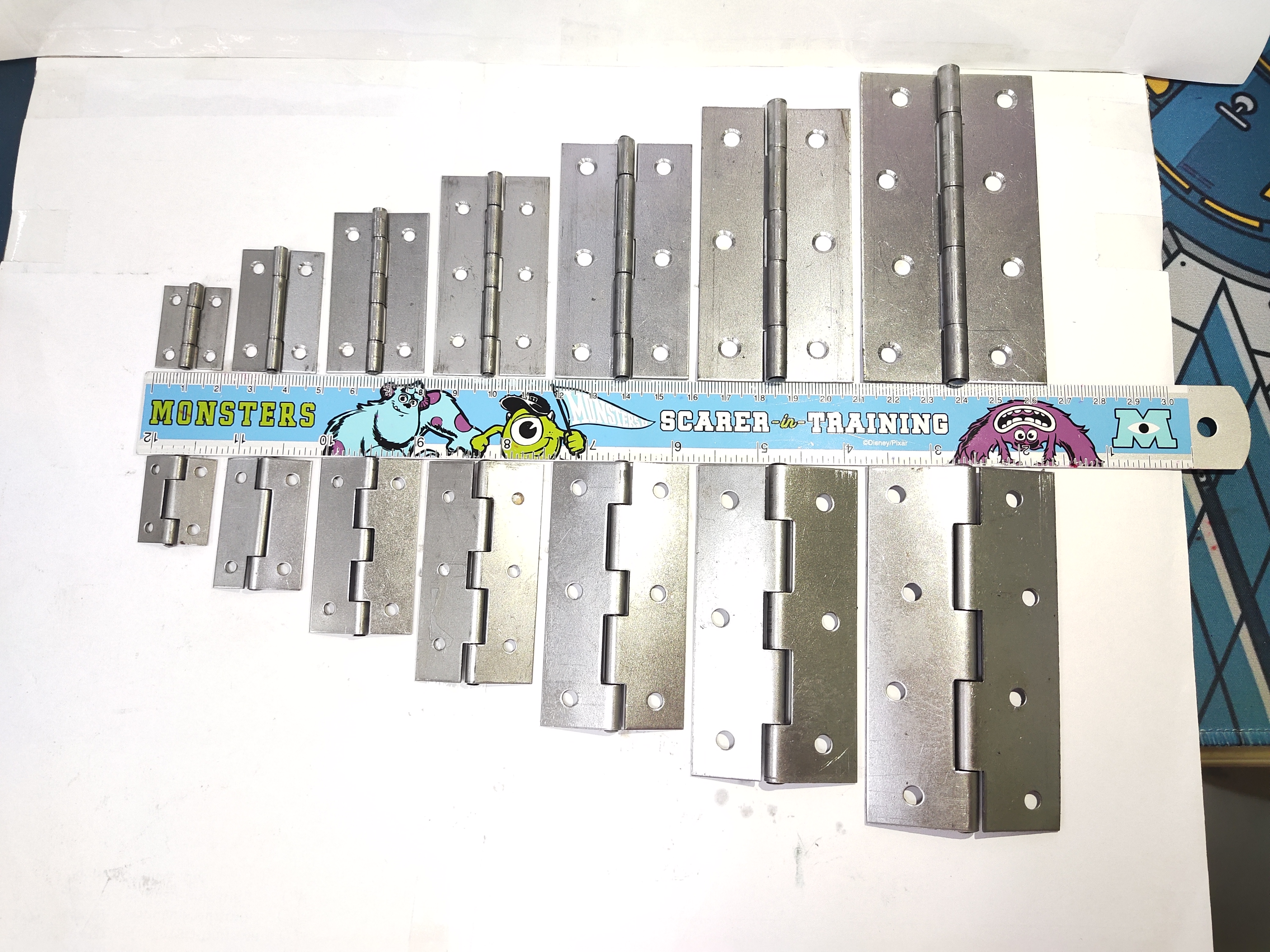 บานพับเหล็ก KPS ขนาด 1", 1.1/2", 2", 2.1/2", 3", 3.1/2", 4" บานพับแบบชุบ N.R.K 3", 3.1/2", 4" บานพับประตู (ราคารวมแวท)