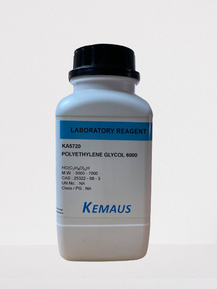 POLYETHYLENE GLYCOL 6000 Lab KemAus 500 GM KA5720
