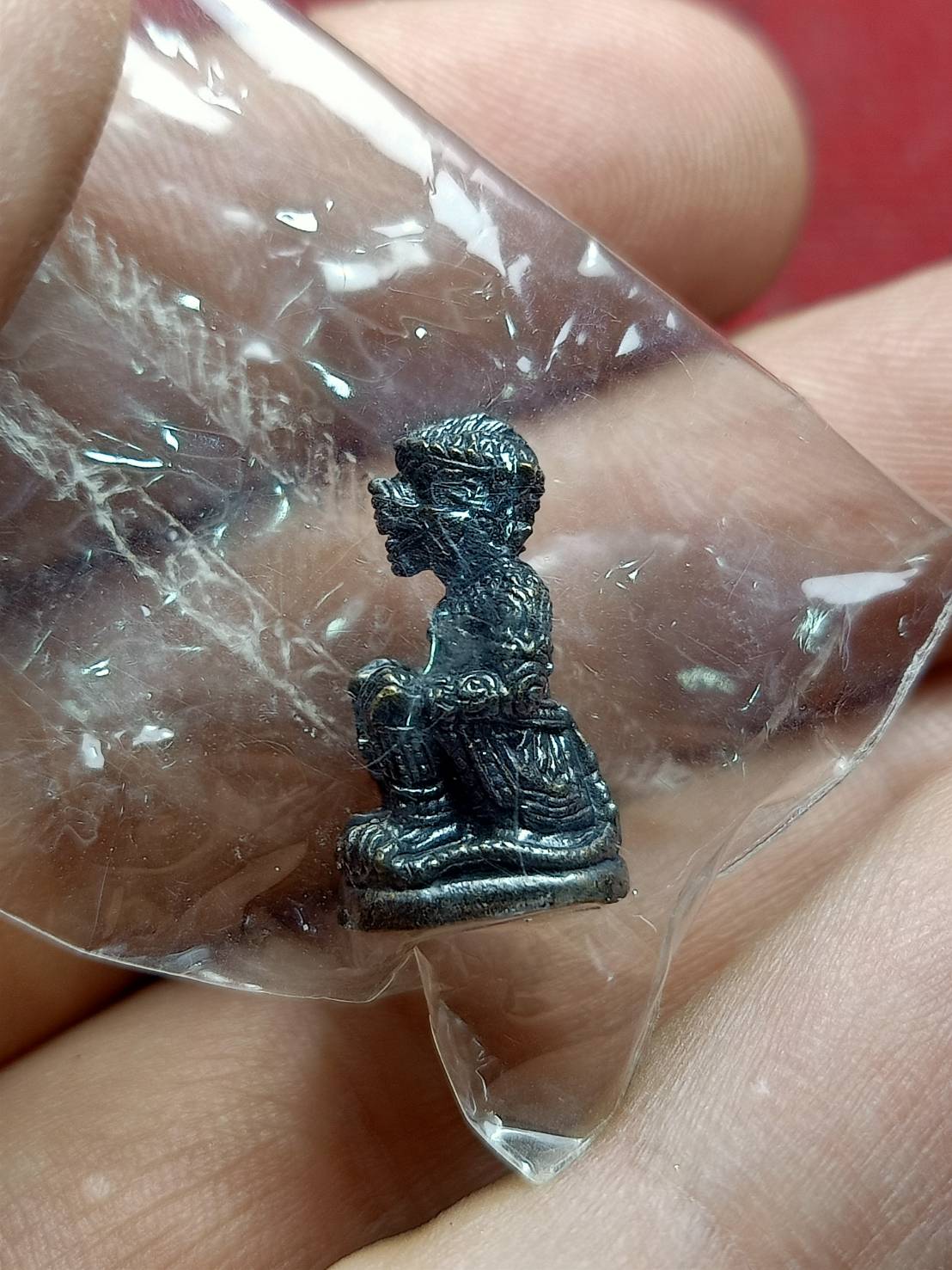 รูปหล่อหนุมานหลวงพ่อเพี้ยน วัดเกริ่นกฐิน จ.ลพบุรี (SKU-05622)