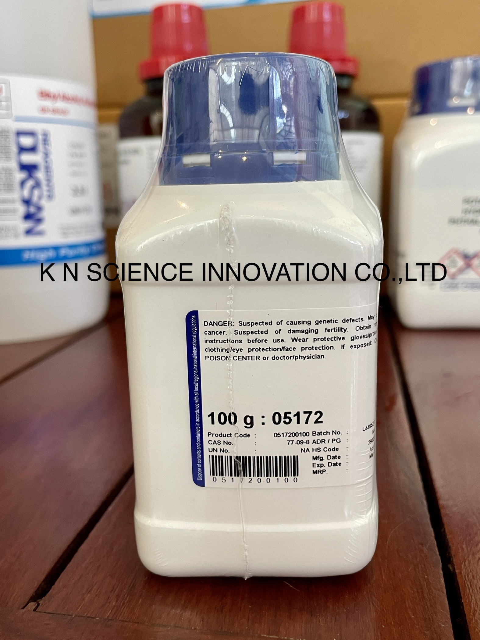 Phenolphthalein, Solid, Indicator ,100 g ,Loba 0517200100