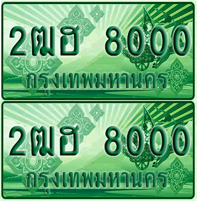 ทะเบียน 8000 ป้ายประมูล – 2ฒฮ 8000 ทะเบียนรถกระบะแคป (4)