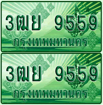 ป้ายประมูล 9559 เลขรถ 3ฒย 9559 กระบะแคป (6)