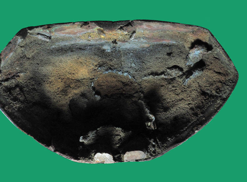 *32905 พระบูชารัชกาล ปางสมาธิ ขนาดหน้าตัก 5 นิ้ว เก่า เนื้อแดง 2