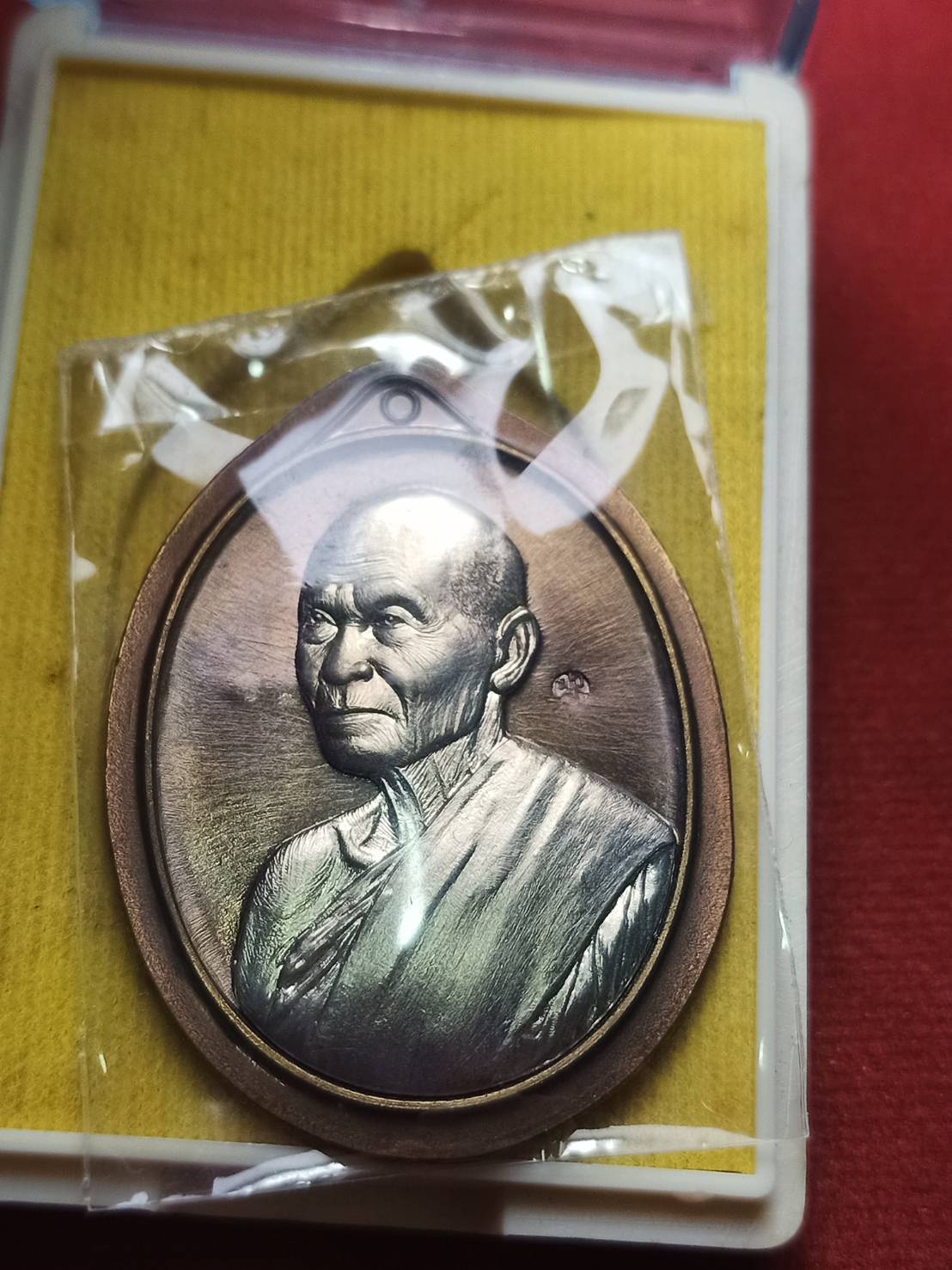 เหรียญรุ่นสร้างบารมี หลวงพ่อหวั่น วัดคลองคูณ จ.พิจิตร ปี 2558 (SKU-09070)