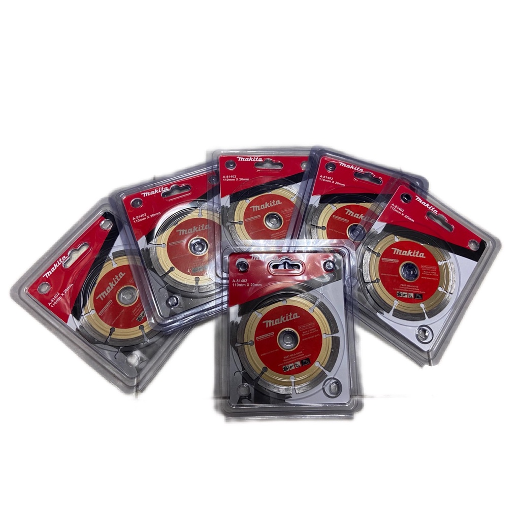 ใบเพชรตัดกระเบื้องขนาด 4" MAKITA (ราคารวมแวท) ใบตัดหินแกรนิต ใบตัดปูน ใบตัดคอนกรีต ใบเพชรตัด {รหัสสินค้า0503512608}