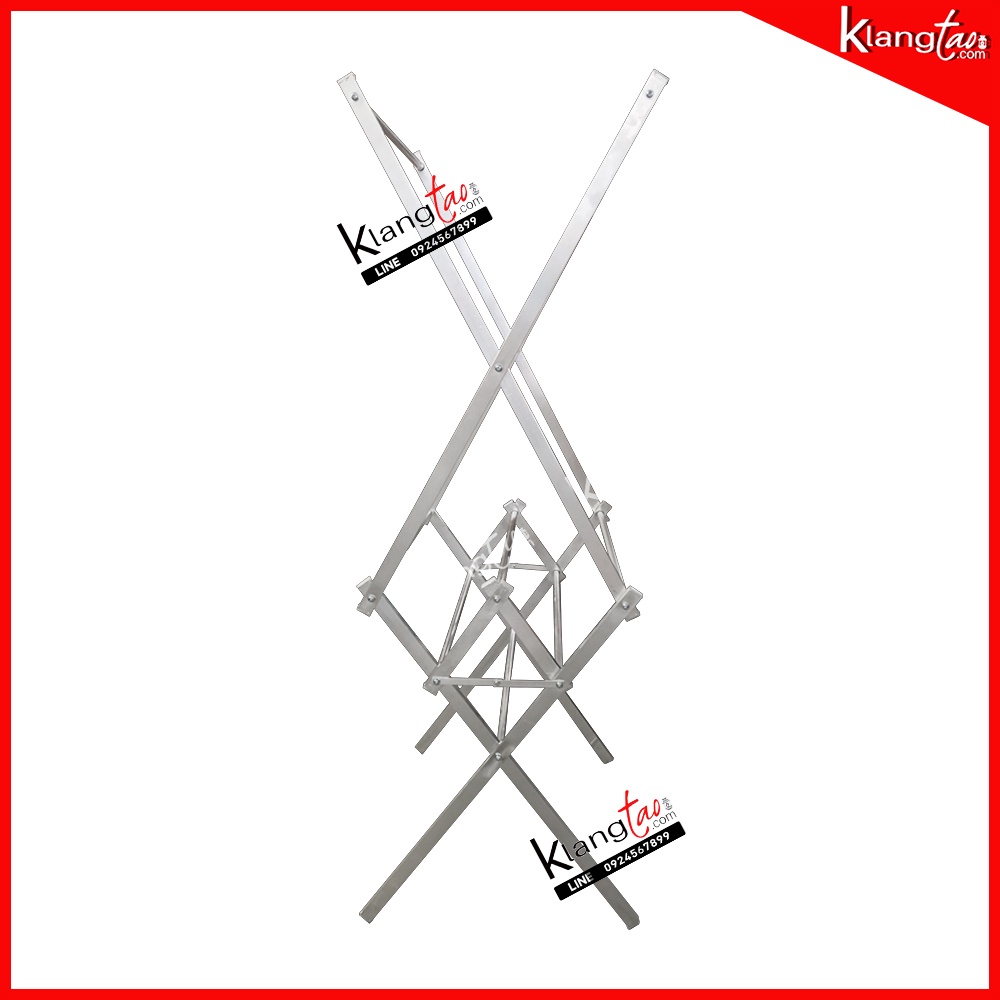 ราวตากผ้า พับได้ รุ่น R60-No.2 ไขว้ ยาว 60 cm. ราวแขวนผ้า