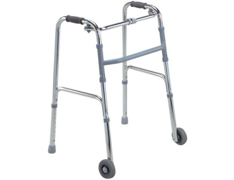 วอร์คเกอร์ผู้ป่วยแบบพับได้มีล้อ walker