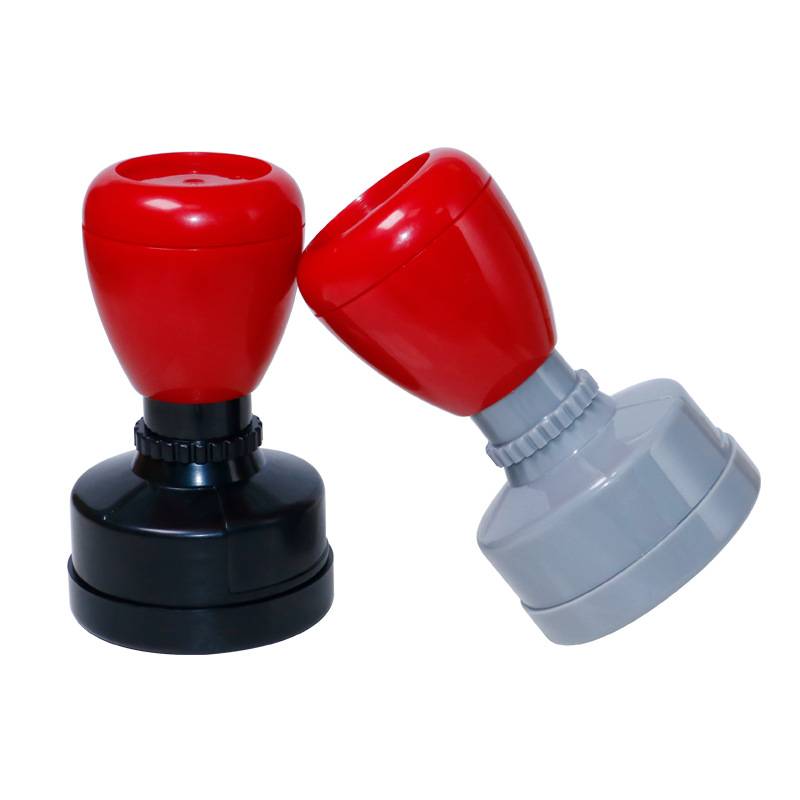 ด้ามเปล่าสปริงวงกลม ตรายางหมึกในตัว HAR12 17 23 28 30 33 ด้ามสีสัน 12 สี แฟลตแสตมป์