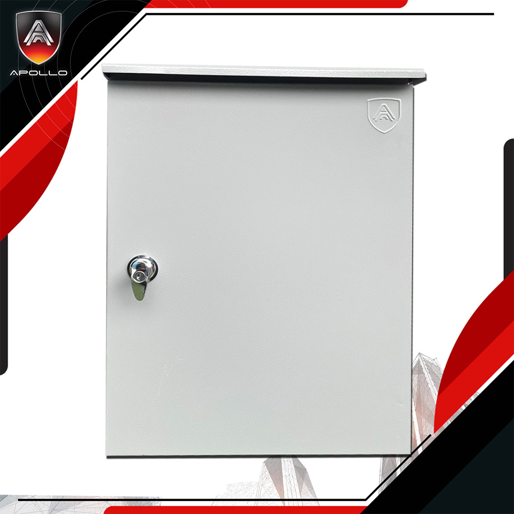 Apollo ตู้สวิชบอร์ด รุ่นมีหลังคากันน้ำ มีเบอร์ 1-4