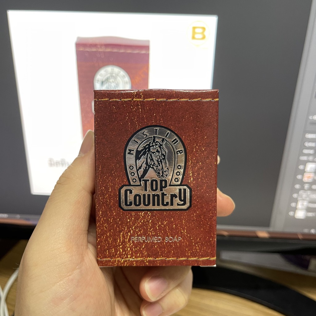 มิสทีน ท็อป คันทรี่ สบู่หอม 90 กรัม. Mistine Top Country Perfumed Soap 90 g.