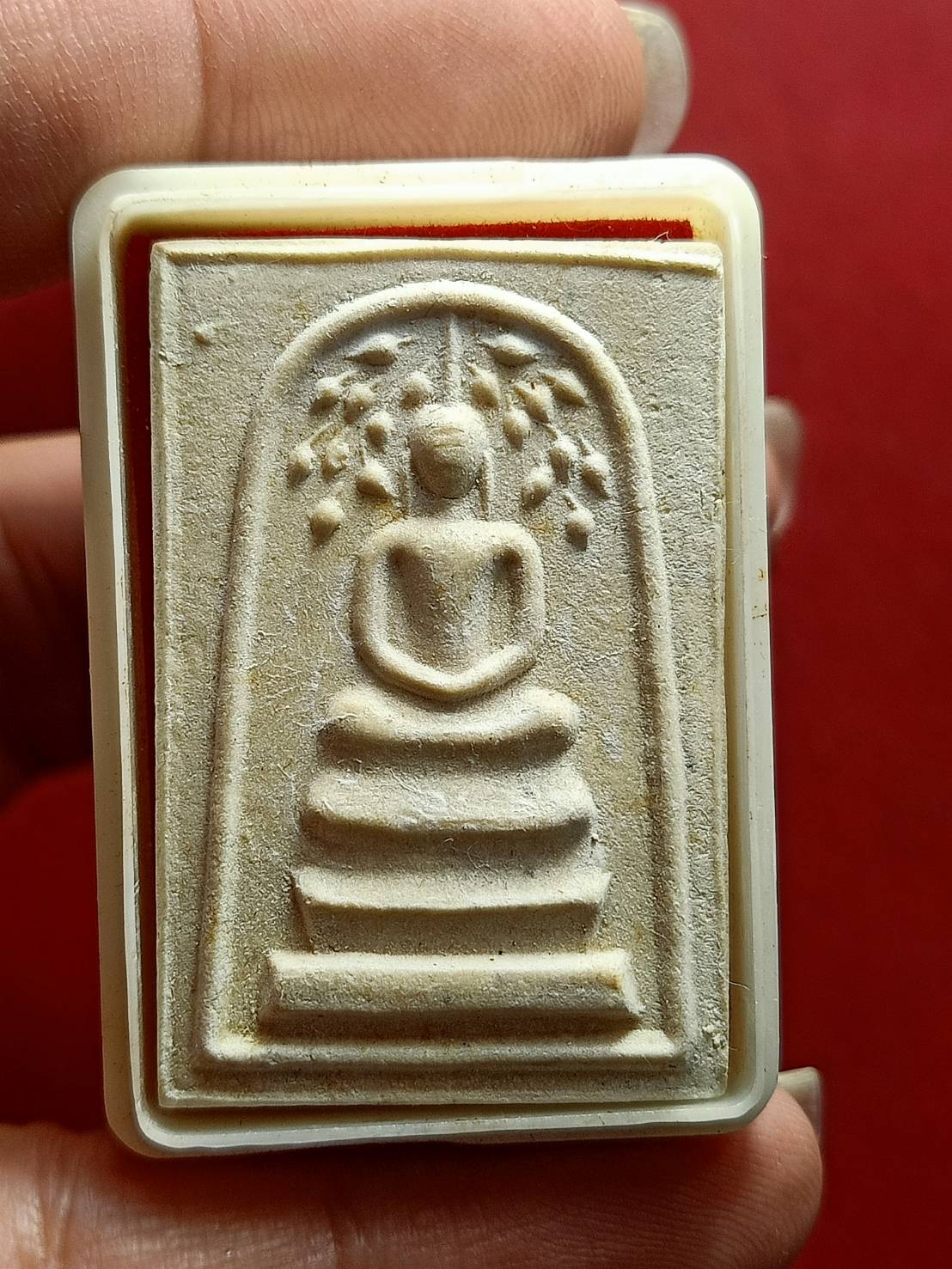 พระสมเด็จพระปฐม เนื้อแก่นจันทร์ วัดพระปฐมเจดีย์ จ.นครปฐม พร้อมกล่อง (SKU-13092)