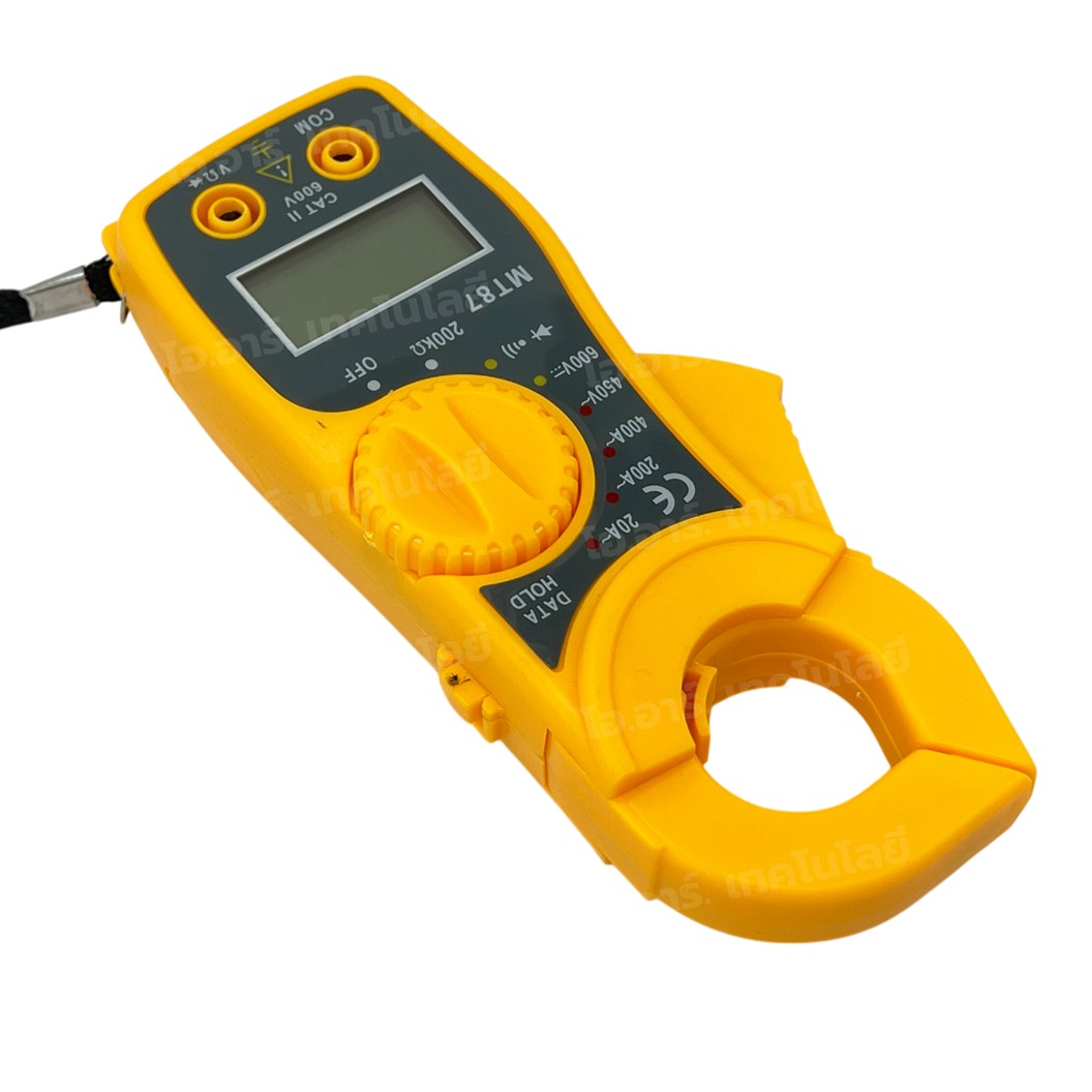 MT87 แคลมป์มิเตอร์ Digital Clamp Meter คลิปแอมป์ โวลต์มิเตอร์ เครื่องวัดแรงดัน และกระแส Volt meter มัลติมิเตอร์ Multi meter MT-87