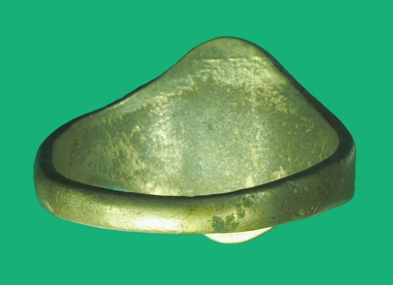 *39381แหวนหลวงพ่อแวว วัดคลองคู้ พิจิตร เนื้ออัลปาก้า 53